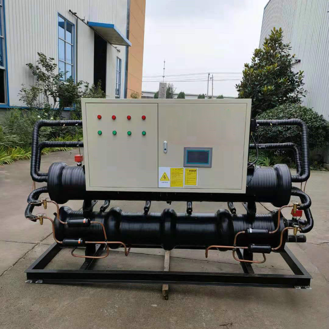 淮安市海水源热泵水源热泵机组 - 方案